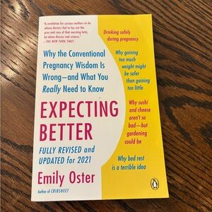 Expecting Better Book by Emily Oster
